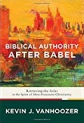 Biblical Authority After Babel