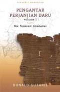 Pengantar Perjanjian Baru, Volume 1